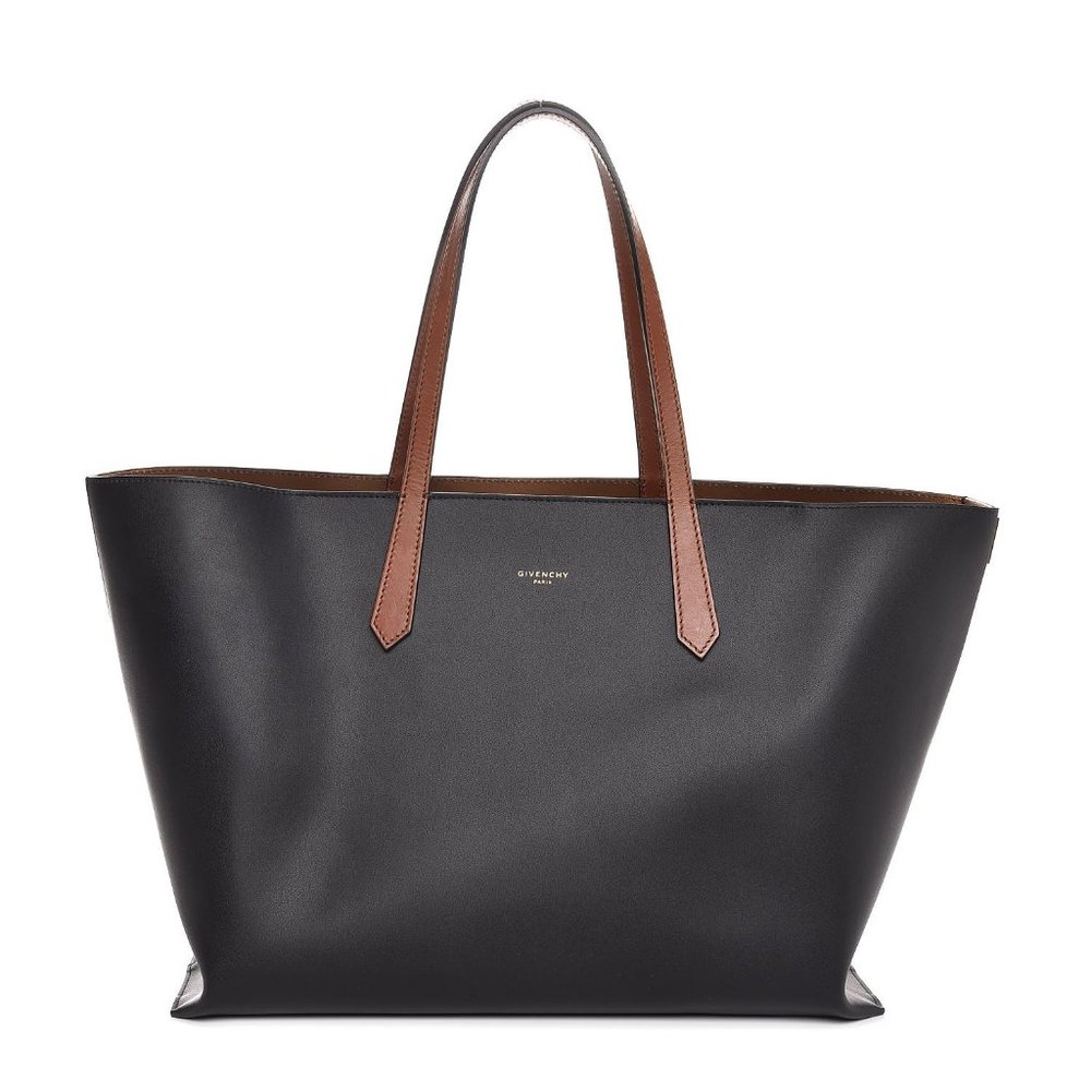 GIVENCHY MED SHOPPER TOTE - BLACK /BROWN